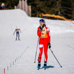 Samse National Tour n°6,AUTRANS, FRANCE - FEBRUARY 8: LEONIE JEANNIER of FRA February 8, 2026 in Autrans, France. (Photo by Rodriguez Alexis / @Aleiks_photo)