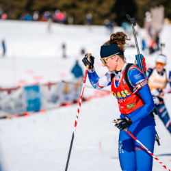 Samse National Tour n°6,AUTRANS, FRANCE - FEBRUARY 8: JULIETTE OLIVA of FRA February 8, 2026 in Autrans, France. (Photo by Rodriguez Alexis / @Aleiks_photo)