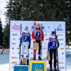 Samse National Tour n°6,AUTRANS, FRANCE - FEBRUARY 8: ADELE OUVRIER-BUFFET of FRA, ROSALIE ODILE of FRA, JULIETTE OLIVA of FRA February 8, 2026 in Autrans, France. (Photo by Rodriguez Alexis / @Aleiks_photo)