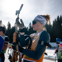 Samse National Tour n°6,AUTRANS, FRANCE - FEBRUARY 8: AXELLE VIGNON of FRA February 8, 2026 in Autrans, France. (Photo by Rodriguez Alexis / @Aleiks_photo)