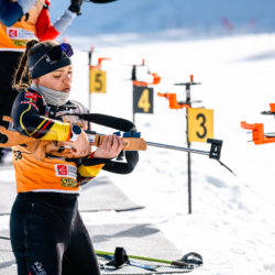 Samse National Tour n°6,AUTRANS, FRANCE - FEBRUARY 8: INES EL AMIRI of FRA February 8, 2026 in Autrans, France. (Photo by Rodriguez Alexis / @Aleiks_photo)