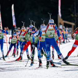 Samse National Tour n°6,AUTRANS, FRANCE - FEBRUARY 8: AXELLE BOUVARD of FRA February 8, 2026 in Autrans, France. (Photo by Rodriguez Alexis / @Aleiks_photo)