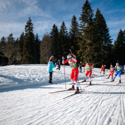 Samse National Tour n°6,AUTRANS, FRANCE - FEBRUARY 8: CHLOE VERMEULEN of FRA February 8, 2026 in Autrans, France. (Photo by Rodriguez Alexis / @Aleiks_photo)