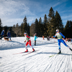 Samse National Tour n°6,AUTRANS, FRANCE - FEBRUARY 8: LEONIE MORIN of FRA February 8, 2026 in Autrans, France. (Photo by Rodriguez Alexis / @Aleiks_photo)