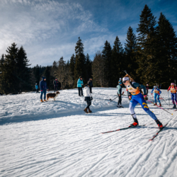 Samse National Tour n°6,AUTRANS, FRANCE - FEBRUARY 8: AXELLE VIGNON of FRA February 8, 2026 in Autrans, France. (Photo by Rodriguez Alexis / @Aleiks_photo)