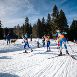 Samse National Tour n°6,AUTRANS, FRANCE - FEBRUARY 8: OLIVIA DEROCHEBOEUF of FRA February 8, 2026 in Autrans, France. (Photo by Rodriguez Alexis / @Aleiks_photo)
