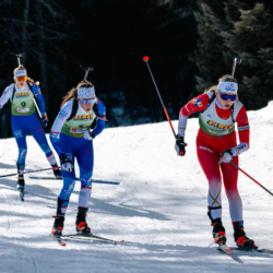 Samse National Tour n°6,AUTRANS, FRANCE - FEBRUARY 8: JEANNE BOUVIER of FRA, CHLOE VERMEULEN of FRA February 8, 2026 in Autrans, France. (Photo by Rodriguez Alexis / @Aleiks_photo)