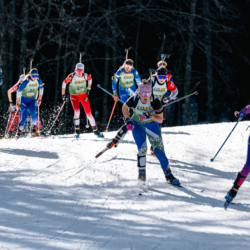 Samse National Tour n°6,AUTRANS, FRANCE - FEBRUARY 8: LEONIE MORIN of FRA February 8, 2026 in Autrans, France. (Photo by Rodriguez Alexis / @Aleiks_photo)