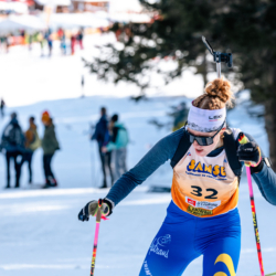 Samse National Tour n°6,AUTRANS, FRANCE - FEBRUARY 8: AXELLE VIGNON of FRA February 8, 2026 in Autrans, France. (Photo by Rodriguez Alexis / @Aleiks_photo)