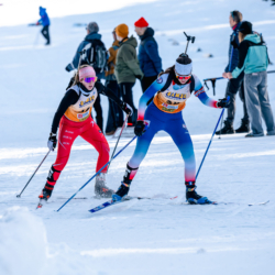 Samse National Tour n°6,AUTRANS, FRANCE - FEBRUARY 8: ANNA LAGER of FRA February 8, 2026 in Autrans, France. (Photo by Rodriguez Alexis / @Aleiks_photo)