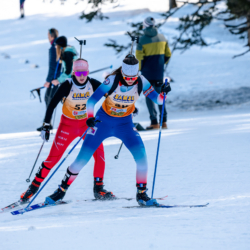 Samse National Tour n°6,AUTRANS, FRANCE - FEBRUARY 8: ANNA LAGER of FRA February 8, 2026 in Autrans, France. (Photo by Rodriguez Alexis / @Aleiks_photo)