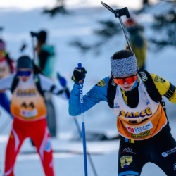 Samse National Tour n°6,AUTRANS, FRANCE - FEBRUARY 8: LINA KARLESKIND of FRA February 8, 2026 in Autrans, France. (Photo by Rodriguez Alexis / @Aleiks_photo)