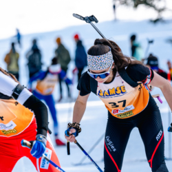 Samse National Tour n°6,AUTRANS, FRANCE - FEBRUARY 8: ZOE BRAY of FRA February 8, 2026 in Autrans, France. (Photo by Rodriguez Alexis / @Aleiks_photo)