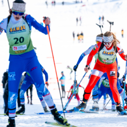 Samse National Tour n°6,AUTRANS, FRANCE - FEBRUARY 8: CANELLE MIDEZ of FRA February 8, 2026 in Autrans, France. (Photo by Rodriguez Alexis / @Aleiks_photo)