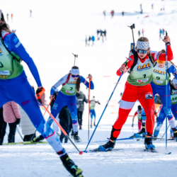 Samse National Tour n°6,AUTRANS, FRANCE - FEBRUARY 8: CANELLE MIDEZ of FRA February 8, 2026 in Autrans, France. (Photo by Rodriguez Alexis / @Aleiks_photo)