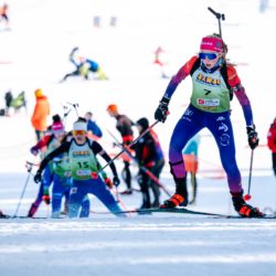 Samse National Tour n°6,AUTRANS, FRANCE - FEBRUARY 8: LAURE MICHAUD of FRA February 8, 2026 in Autrans, France. (Photo by Rodriguez Alexis / @Aleiks_photo)