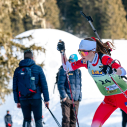 Samse National Tour n°6,AUTRANS, FRANCE - FEBRUARY 8: ROSE DUSSERRE of FRA February 8, 2026 in Autrans, France. (Photo by Rodriguez Alexis / @Aleiks_photo)
