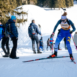 Samse National Tour n°6,AUTRANS, FRANCE - FEBRUARY 8: AXELLE VIGNON of FRA February 8, 2026 in Autrans, France. (Photo by Rodriguez Alexis / @Aleiks_photo)
