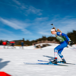 Samse National Tour n°6,AUTRANS, FRANCE - FEBRUARY 8: LOUANE ADAM of FRA February 8, 2026 in Autrans, France. (Photo by Rodriguez Alexis / @Aleiks_photo)