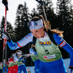 Samse National Tour n°6,AUTRANS, FRANCE - FEBRUARY 8: JEANNE BOUVIER of FRA February 8, 2026 in Autrans, France. (Photo by Rodriguez Alexis / @Aleiks_photo)
