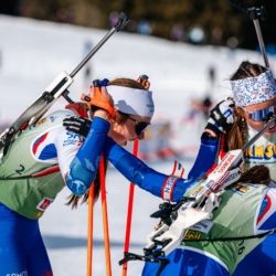 Samse National Tour n°6,AUTRANS, FRANCE - FEBRUARY 8: AXELLE BOUVARD of FRA, NOOR ERICKSON of FRA February 8, 2026 in Autrans, France. (Photo by Rodriguez Alexis / @Aleiks_photo)