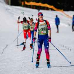 Samse National Tour n°6,AUTRANS, FRANCE - FEBRUARY 8: MAYA PERREY of FRA February 8, 2026 in Autrans, France. (Photo by Rodriguez Alexis / @Aleiks_photo)