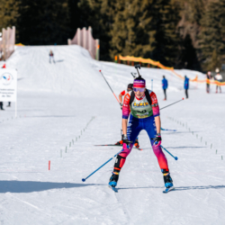 Samse National Tour n°6,AUTRANS, FRANCE - FEBRUARY 8: MAYA PERREY of FRA February 8, 2026 in Autrans, France. (Photo by Rodriguez Alexis / @Aleiks_photo)