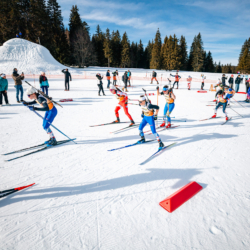Samse National Tour n°6,AUTRANS, FRANCE - FEBRUARY 8: ROBIN BOURCEY of FRA February 8, 2026 in Autrans, France. (Photo by Rodriguez Alexis / @Aleiks_photo)