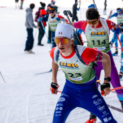 Samse National Tour n°6,AUTRANS, FRANCE - FEBRUARY 8: SAMUEL MORIN of FRA February 8, 2026 in Autrans, France. (Photo by Rodriguez Alexis / @Aleiks_photo)