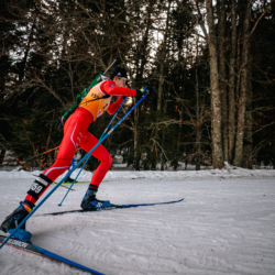 Samse National Tour n°6,AUTRANS, FRANCE - FEBRUARY 8: BASTIEN DESCOUPS of FRA February 8, 2026 in Autrans, France. (Photo by Rodriguez Alexis / @Aleiks_photo)