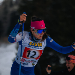 CHAMPIONNATS DE FRANCE DIMANCHE,PREMANON, FRANCE - MARCH 29: REMILLON Louna March 29, 2026 in PREMANON, France. (Photo by Rodriguez Alexis / @Aleiks_photo)