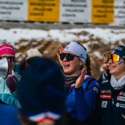 CHAMPIONNATS DE FRANCE DIMANCHE,PREMANON, FRANCE - MARCH 29: NEUVILLE Anouchka March 29, 2026 in PREMANON, France. (Photo by Rodriguez Alexis / @Aleiks_photo)