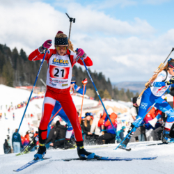 CHAMPIONNATS DE FRANCE DIMANCHE,PREMANON, FRANCE - MARCH 29: DAGUET Lolie March 29, 2026 in PREMANON, France. (Photo by Rodriguez Alexis / @Aleiks_photo)
