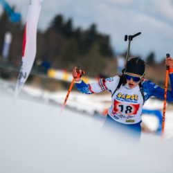 CHAMPIONNATS DE FRANCE DIMANCHE,PREMANON, FRANCE - MARCH 29: MORIN Leonie March 29, 2026 in PREMANON, France. (Photo by Rodriguez Alexis / @Aleiks_photo)