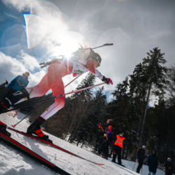CHAMPIONNATS DE FRANCE DIMANCHE,PREMANON, FRANCE - MARCH 29: MARCOUX Eva March 29, 2026 in PREMANON, France. (Photo by Rodriguez Alexis / @Aleiks_photo)