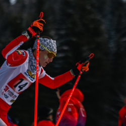 CHAMPIONNATS DE FRANCE DIMANCHE,PREMANON, FRANCE - MARCH 29: BARBIER Lea March 29, 2026 in PREMANON, France. (Photo by Rodriguez Alexis / @Aleiks_photo)