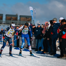 CHAMPIONNATS DE FRANCE DIMANCHE,PREMANON, FRANCE - MARCH 29: OUVRIER-BUFFET Romane, RICHARD Jeanne March 29, 2026 in PREMANON, France. (Photo by Rodriguez Alexis / @Aleiks_photo)