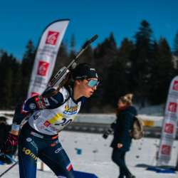 CHAMPIONNATS DE FRANCE DIMANCHE,PREMANON, FRANCE - MARCH 29: BUGEAUD Lola March 29, 2026 in PREMANON, France. (Photo by Rodriguez Alexis / @Aleiks_photo)