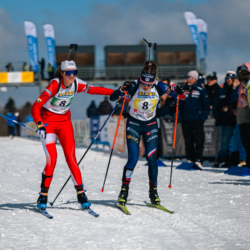 CHAMPIONNATS DE FRANCE DIMANCHE,PREMANON, FRANCE - MARCH 29: WEISS Joanne, MICHELON Oceane March 29, 2026 in PREMANON, France. (Photo by Rodriguez Alexis / @Aleiks_photo)
