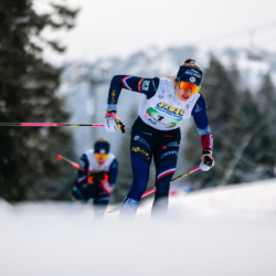 CHAMPIONNATS DE FRANCE DIMANCHE,PREMANON, FRANCE - MARCH 29: NEUVILLE Anouchka March 29, 2026 in PREMANON, France. (Photo by Rodriguez Alexis / @Aleiks_photo)