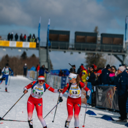 CHAMPIONNATS DE FRANCE DIMANCHE,PREMANON, FRANCE - MARCH 29: OTTENHEIMER DE GAIL Romane, DAUTHEVILLE Jeanne March 29, 2026 in PREMANON, France. (Photo by Rodriguez Alexis / @Aleiks_photo)