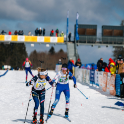 CHAMPIONNATS DE FRANCE DIMANCHE,PREMANON, FRANCE - MARCH 29: DUPONT BALLET BAZ Lou Anne, ROYET Thais March 29, 2026 in PREMANON, France. (Photo by Rodriguez Alexis / @Aleiks_photo)