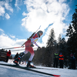 CHAMPIONNATS DE FRANCE DIMANCHE,PREMANON, FRANCE - MARCH 29: PIC Caline March 29, 2026 in PREMANON, France. (Photo by Rodriguez Alexis / @Aleiks_photo)