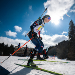CHAMPIONNATS DE FRANCE DIMANCHE,PREMANON, FRANCE - MARCH 29: MENGIN Amandine March 29, 2026 in PREMANON, France. (Photo by Rodriguez Alexis / @Aleiks_photo)