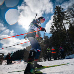 CHAMPIONNATS DE FRANCE DIMANCHE,PREMANON, FRANCE - MARCH 29: MENGIN Amandine March 29, 2026 in PREMANON, France. (Photo by Rodriguez Alexis / @Aleiks_photo)