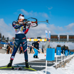 CHAMPIONNATS DE FRANCE DIMANCHE,PREMANON, FRANCE - MARCH 29: BENED Camille March 29, 2026 in PREMANON, France. (Photo by Rodriguez Alexis / @Aleiks_photo)