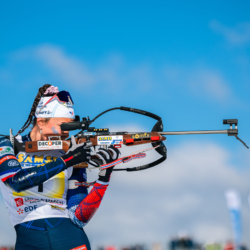 CHAMPIONNATS DE FRANCE DIMANCHE,PREMANON, FRANCE - MARCH 29: BENED Camille March 29, 2026 in PREMANON, France. (Photo by Rodriguez Alexis / @Aleiks_photo)