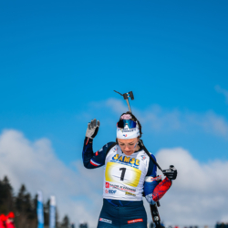 CHAMPIONNATS DE FRANCE DIMANCHE,PREMANON, FRANCE - MARCH 29: BENED Camille March 29, 2026 in PREMANON, France. (Photo by Rodriguez Alexis / @Aleiks_photo)