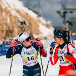 CHAMPIONNATS DE FRANCE DIMANCHE,PREMANON, FRANCE - MARCH 29: HENAFF Celia, FONTAINE Themice March 29, 2026 in PREMANON, France. (Photo by Rodriguez Alexis / @Aleiks_photo)
