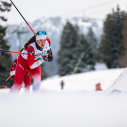 CHAMPIONNATS DE FRANCE DIMANCHE,PREMANON, FRANCE - MARCH 29: LANGLAIS Adelie March 29, 2026 in PREMANON, France. (Photo by Rodriguez Alexis / @Aleiks_photo)